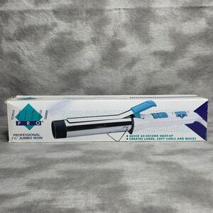 BELSON PRO 1.5" Jumbo Curling Iron Model 9370 Vintage 90s NEW